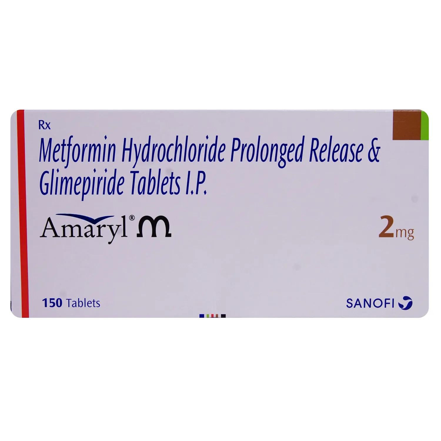 AMARYL M 2MG TABLET 10TAB