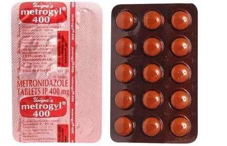 METROGYL 400MG TABLET 15TAB