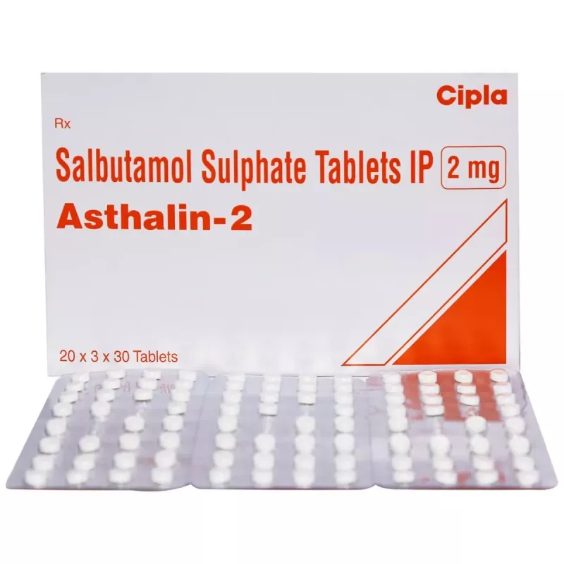 ASTHALIN 2MG TABLET 30TAB