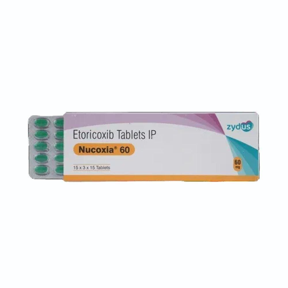 NUCOXIA 60 TABLET 10TAB
