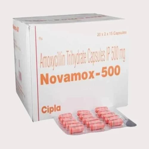 NOVAMOX 500MG CAPSULE 20CAP