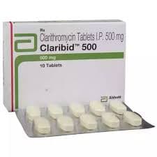 CLARIBID-500 TABLET 10TAB