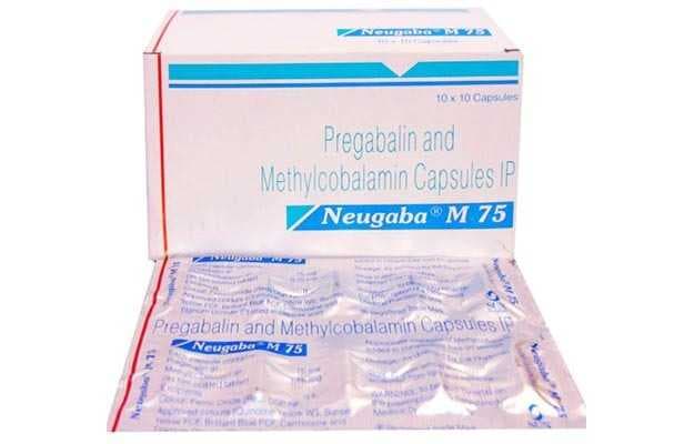 NEUGABA-M 75 CAPSULE 15CAP