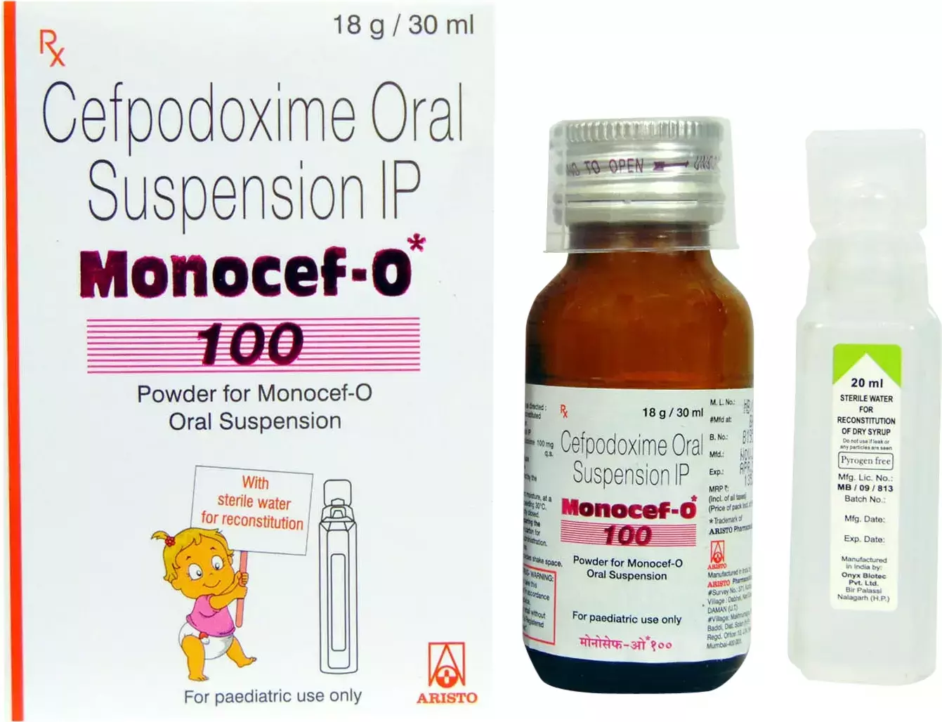 MONOCEF-O 100MG SYRUP30ML