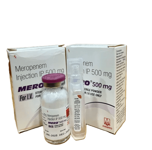 MERO INJECTION 500MG 1 VIAL