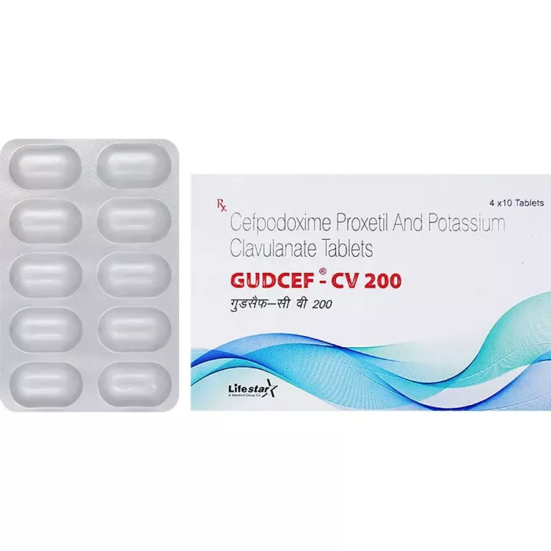 GUDCEF-CV 200 TABLET 10TAB