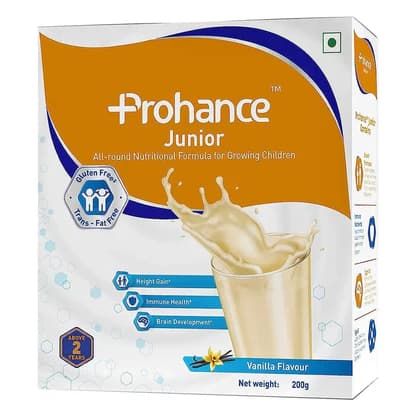 PROHANCE JUNIOR FORMULA FOR KIDS VANILA 200GM