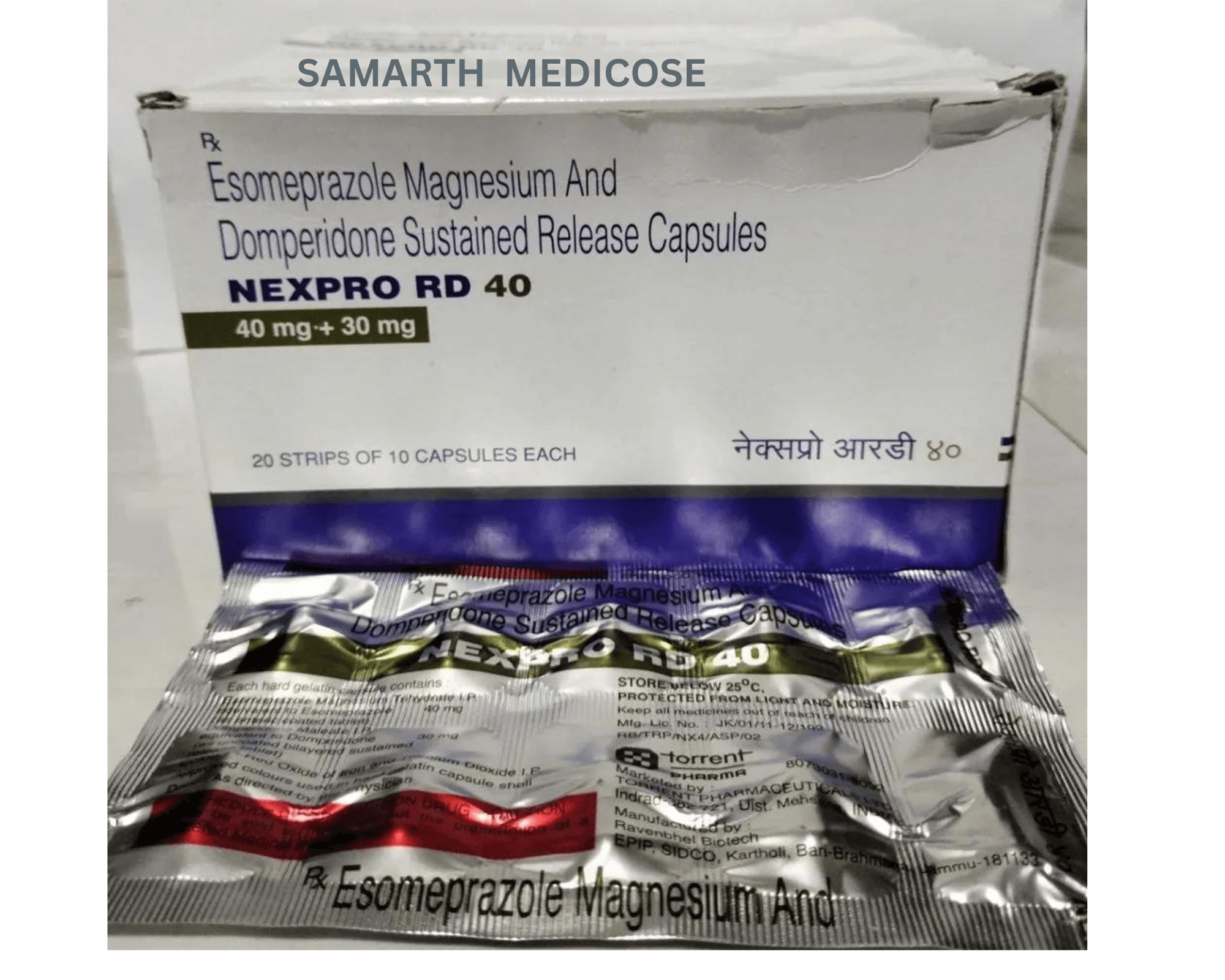 NEXPRO RD 40MG CAPSULE 10CAP