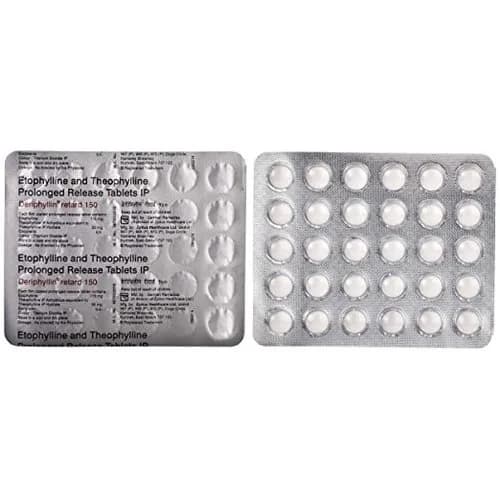 DERIPHYLLIN RETARD 150 TABLET 30TAB