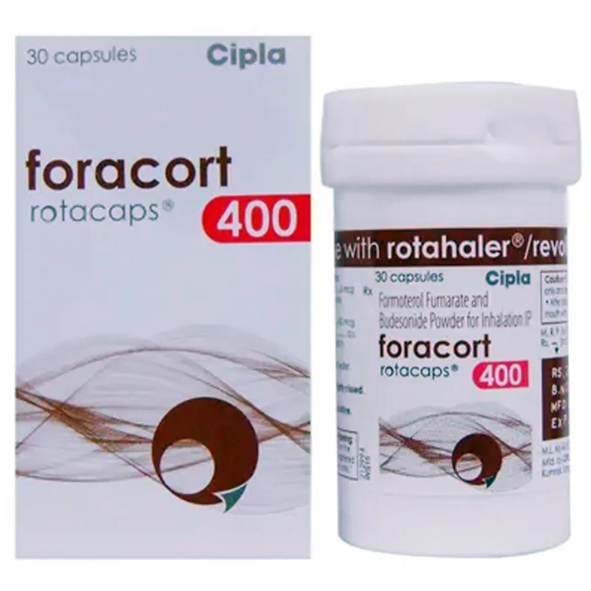 FORACORT ROTACAPS 400MG 30CAP