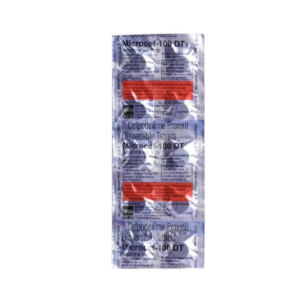 MICROCEF 100 DT TABLET 10TAB