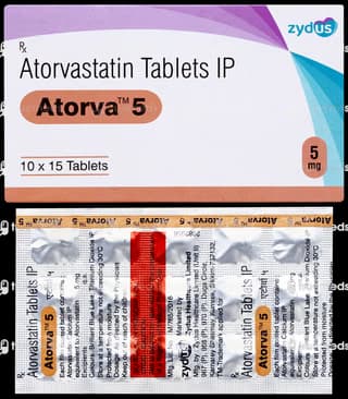 ATORVA 5MG TABLET 15TAB