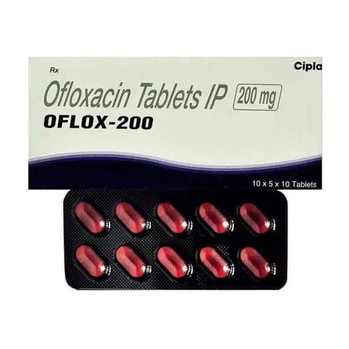 OFLOX 200MG TABLET 10TAB