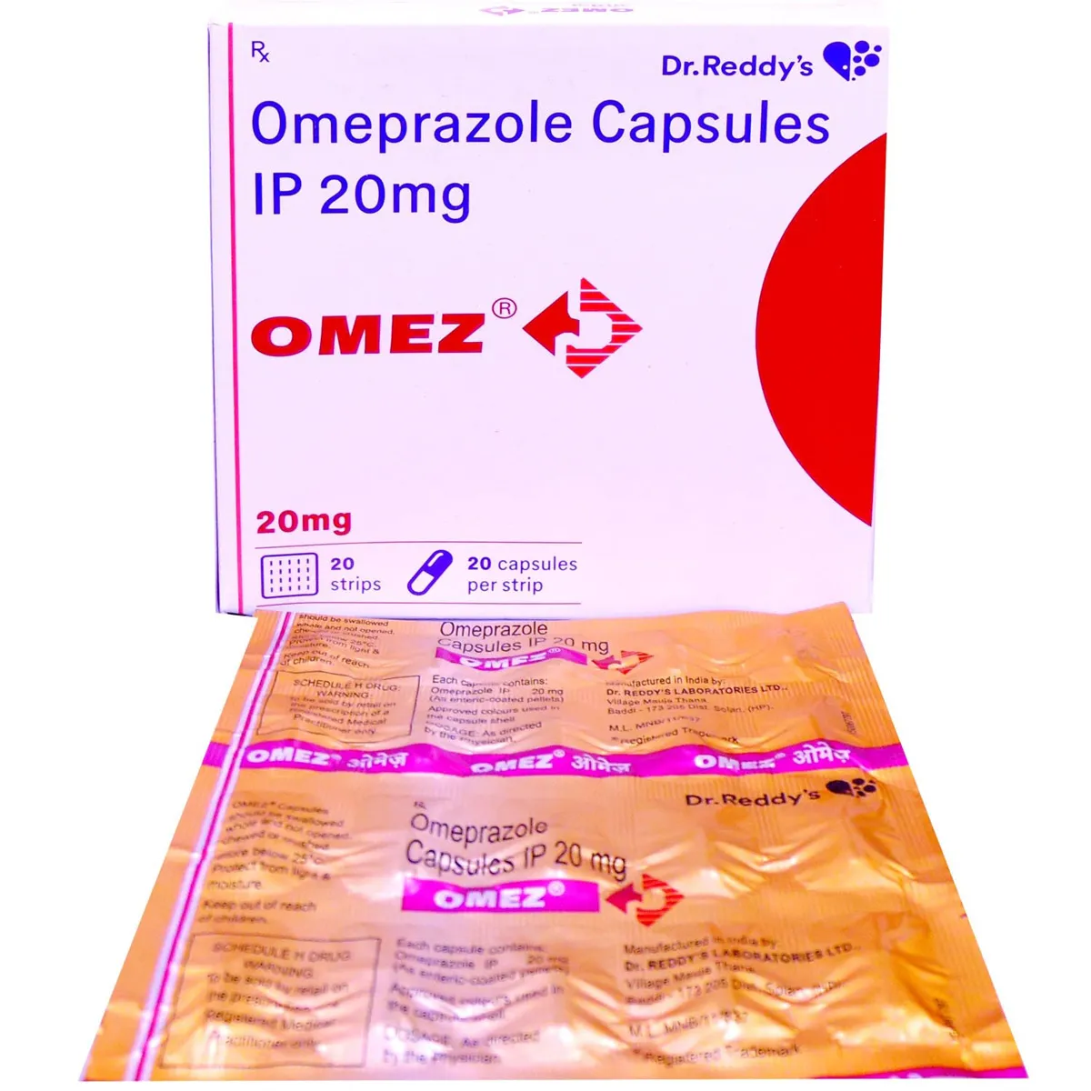 OMEZ 20MG CAPSULE 15CAP