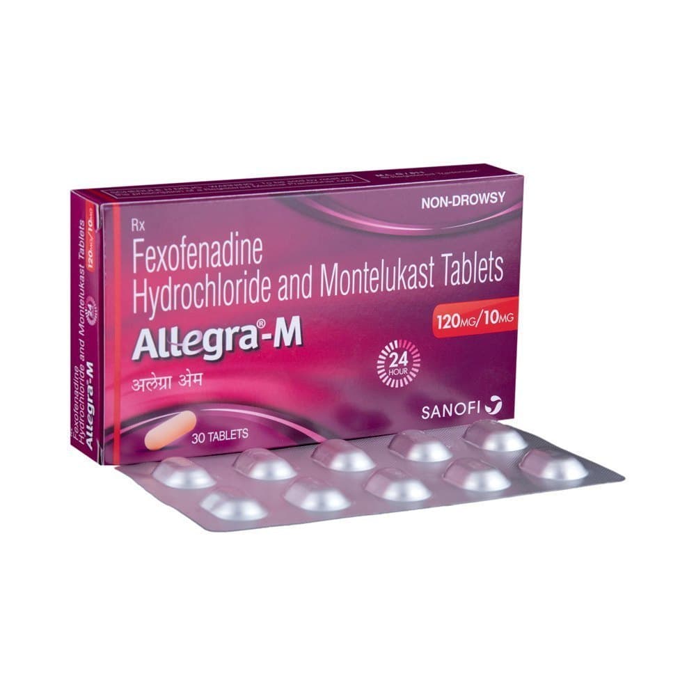 ALLEGRA M TABLET 10TAB