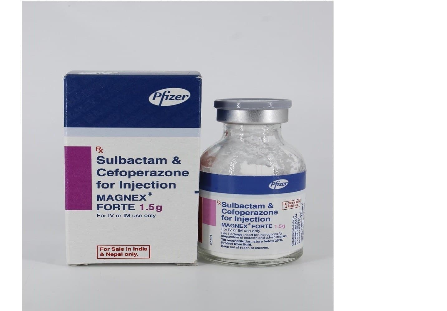 MAGNEX FORTE INJECTION 1.5GM 1 VIAL
