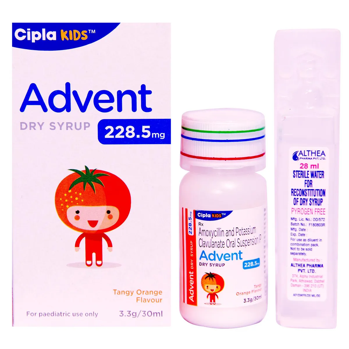 ADVENT SYRUP 228.5MG 30ML