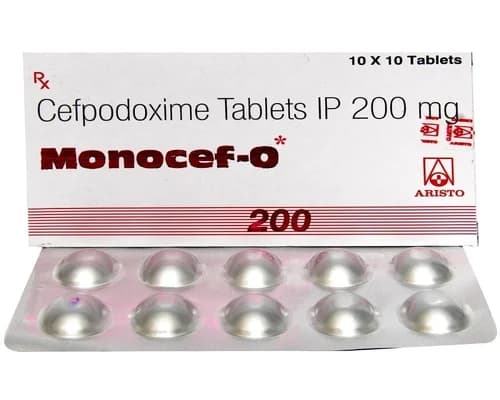 MONOCEF-O 200MG TABLET 10TAB