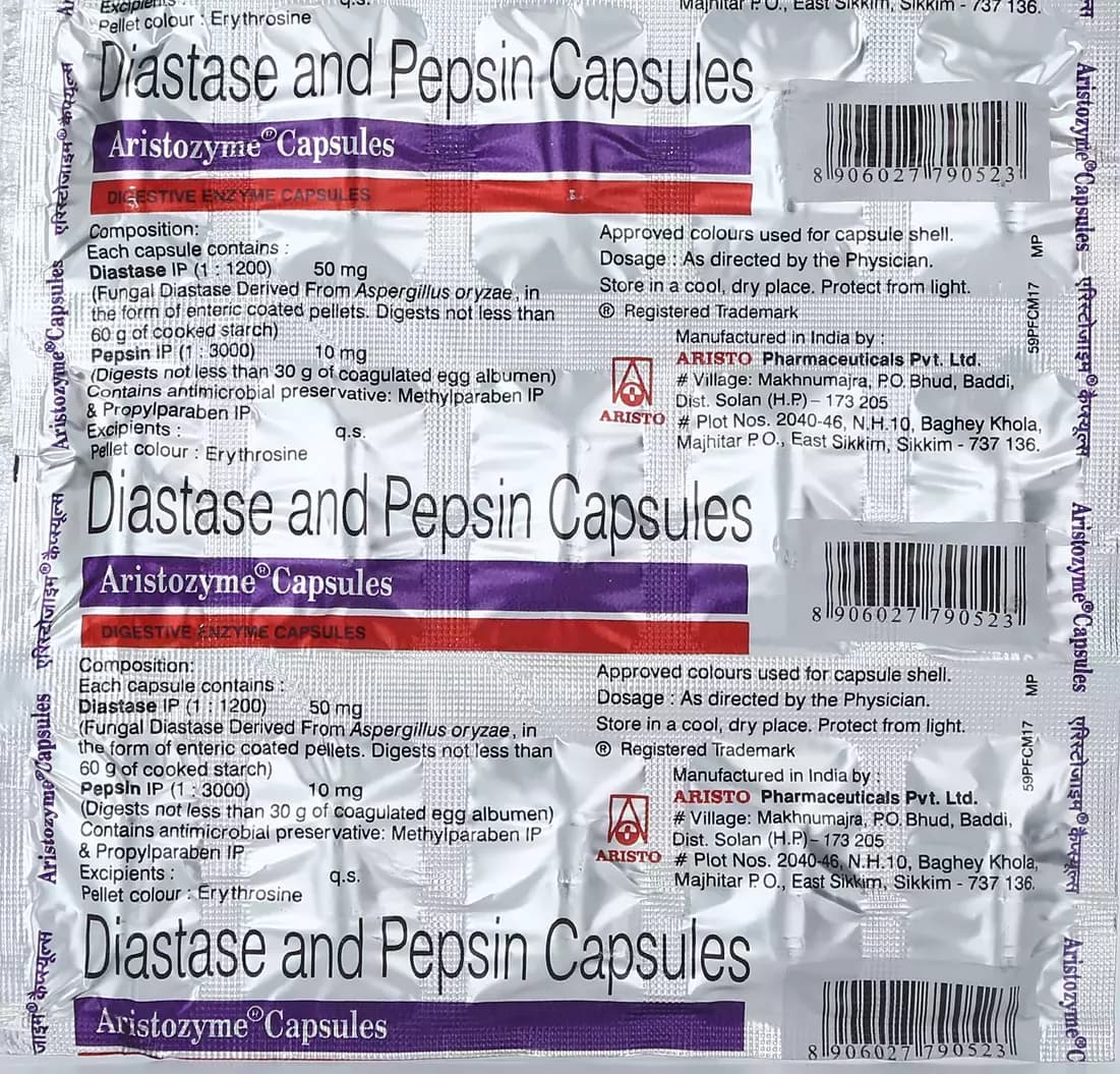 ARISTOZYME CAPSULE 15CAP