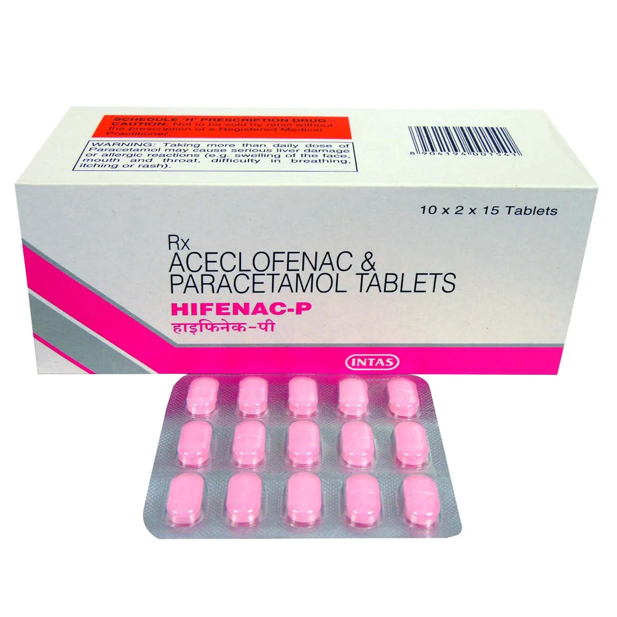 HIFENAC P TABLET 15TAB