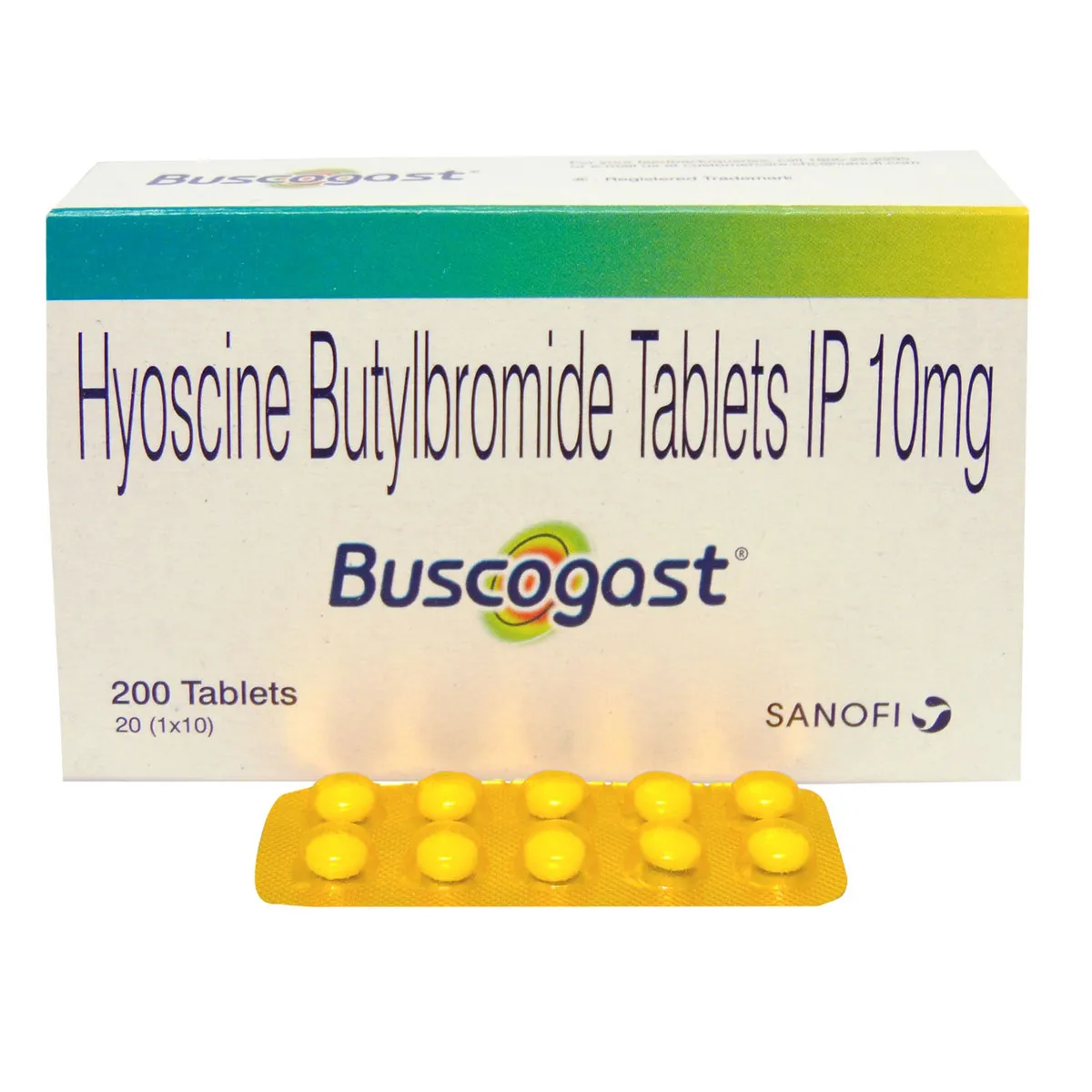 BUSCOGAST TABLET 10TAB