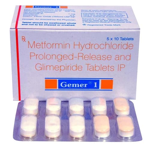 GEMER 1MG TABLET 10TAB