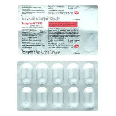 ECOSPRIN AV 75/40 CAPSULE 10CAP